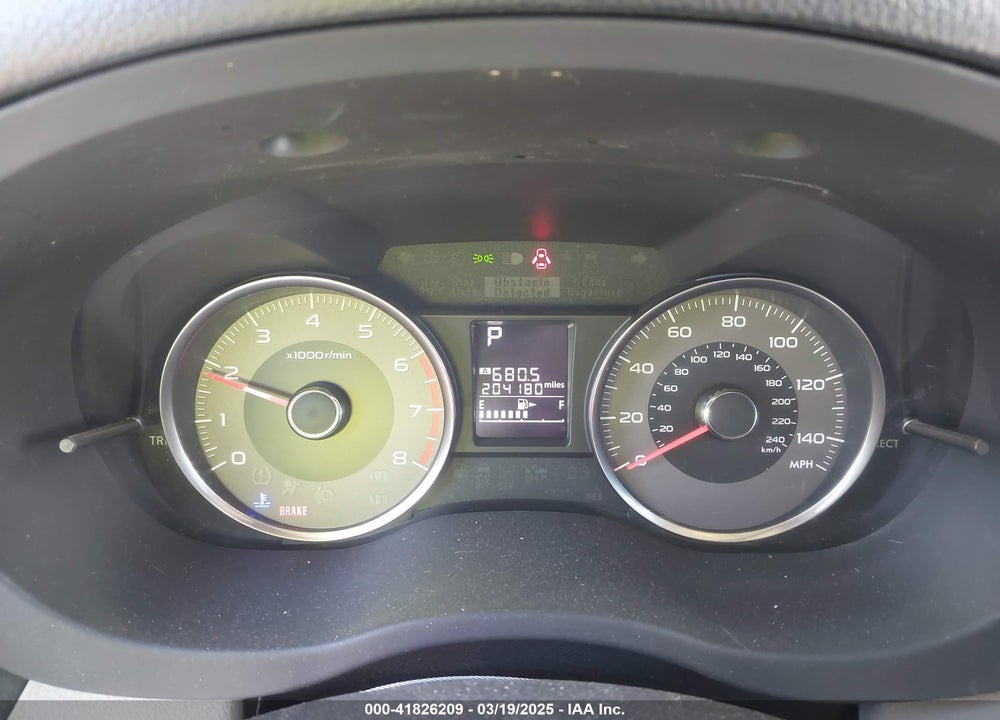 2015 SUBARU FORESTER VIN: JF2SJAGC4FH411098