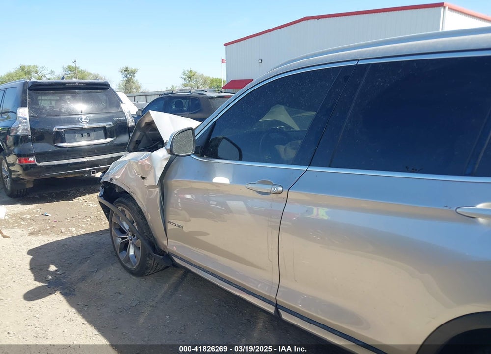 2016 BMW X3 VIN: 5UXWX9C57G0D86851