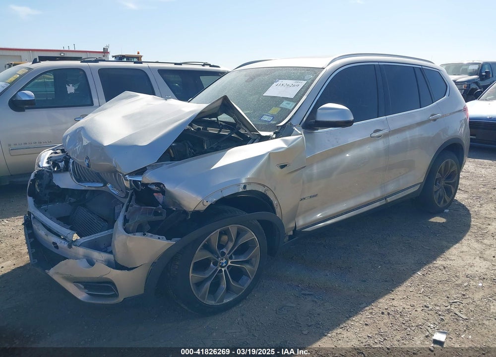 2016 BMW X3 VIN: 5UXWX9C57G0D86851