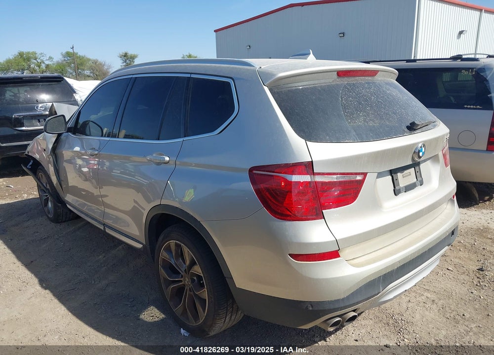 2016 BMW X3 VIN: 5UXWX9C57G0D86851