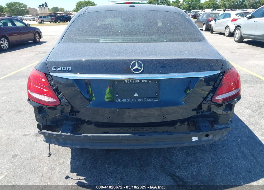 2017 MERCEDES-BENZ E 300 VIN: WDDZF4JB1HA017124