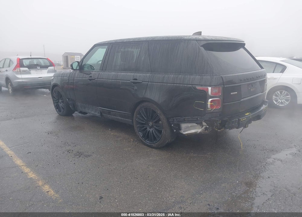 2019 LAND ROVER RANGE ROVER VIN: SALGS5RE6KA559112