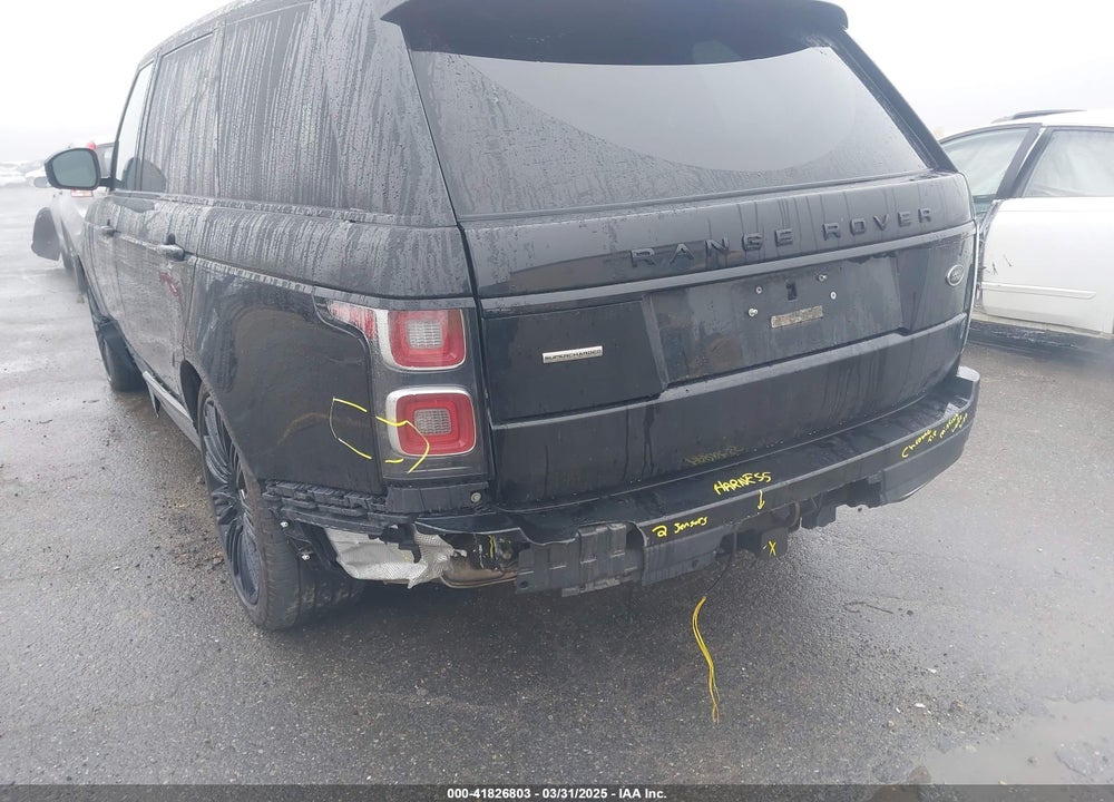 2019 LAND ROVER RANGE ROVER VIN: SALGS5RE6KA559112