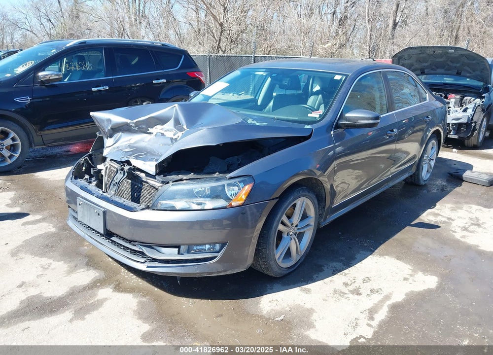 2013 VOLKSWAGEN PASSAT VIN: 1VWBN7A3XDC113600