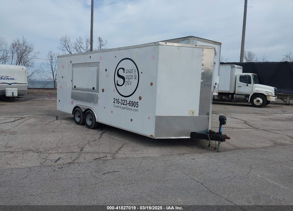2022 DIAMOND TRAILERS INC 20' FOOD CONCESSION TRAILER VIN: 53NBE2028N1097669