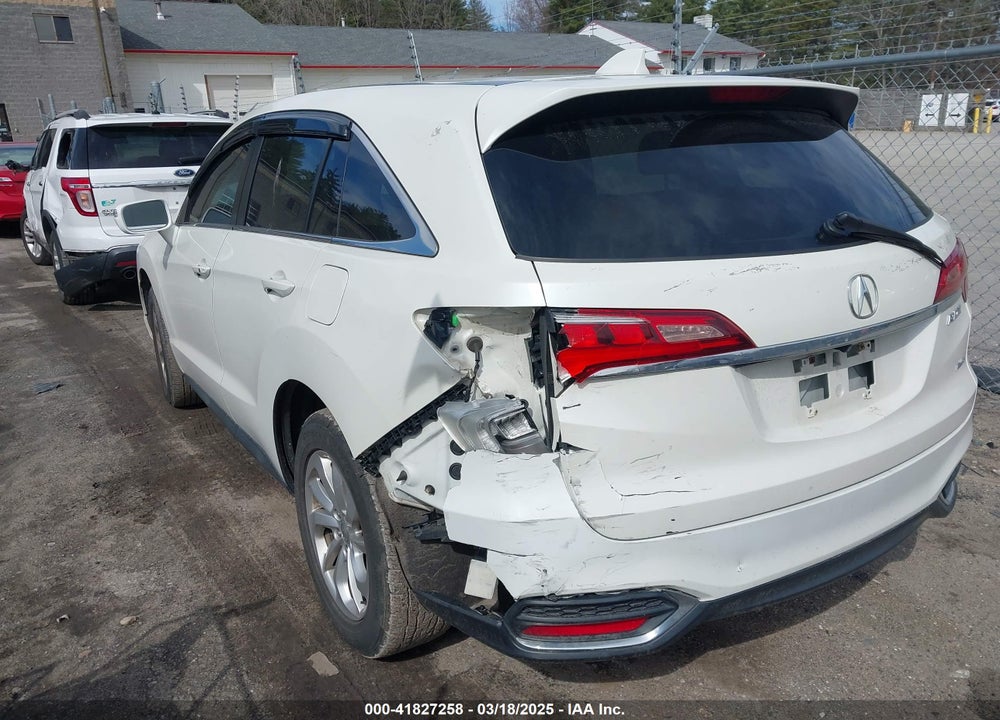 2016 ACURA RDX VIN: 5J8TB4H50GL016692