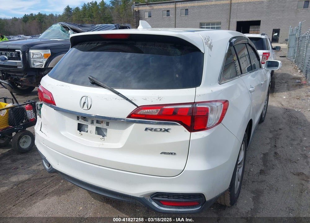 2016 ACURA RDX VIN: 5J8TB4H50GL016692