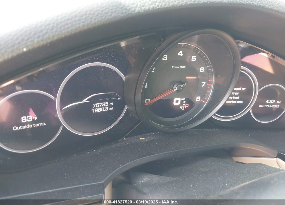 2019 PORSCHE CAYENNE S VIN: WP1AB2AY7KDA64786