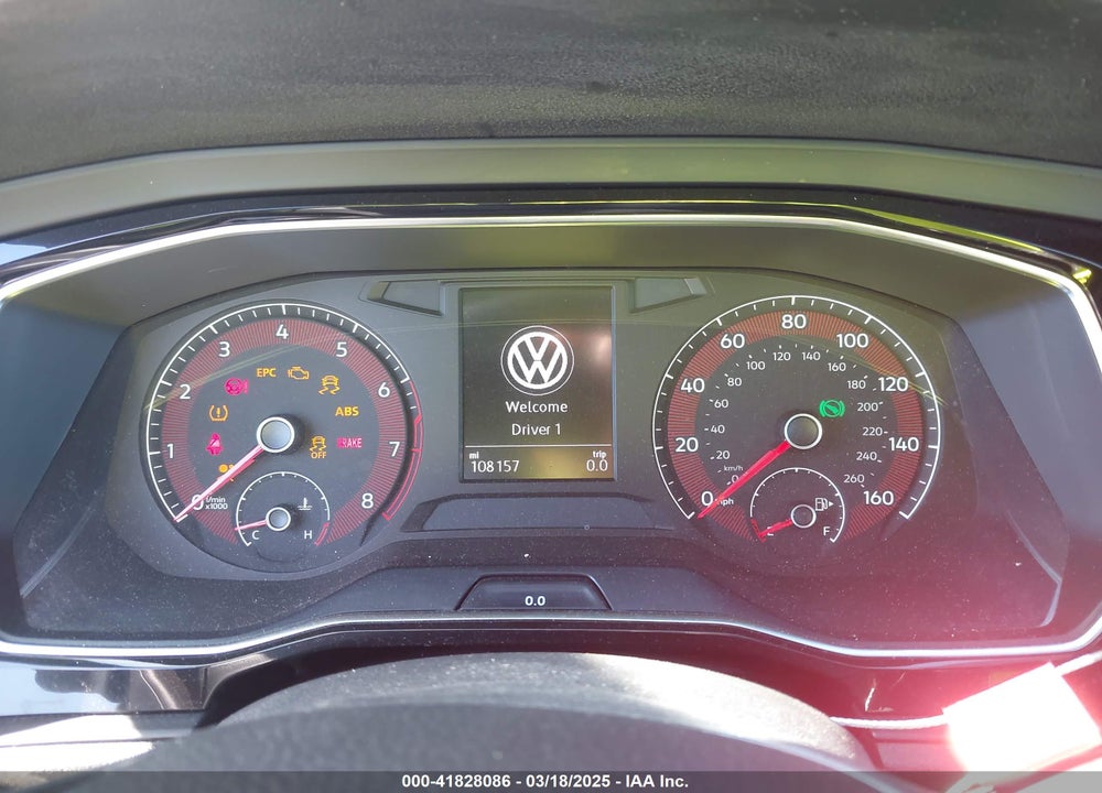 2019 VOLKSWAGEN JETTA 1.4T R-LINE/1.4T S/1.4T SE VIN: 3VWC57BU4KM098339