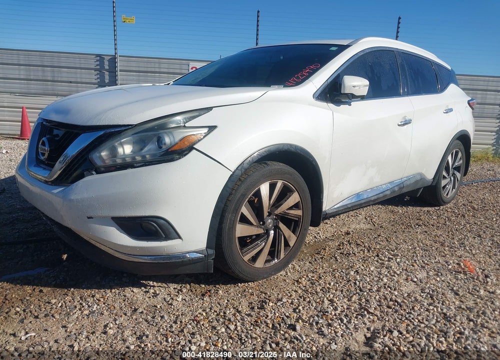 2015 NISSAN MURANO PLATINUM VIN: 5N1AZ2MG7FN265552