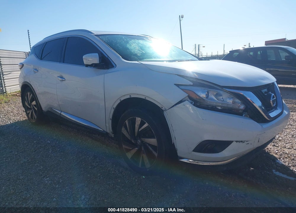 2015 NISSAN MURANO PLATINUM VIN: 5N1AZ2MG7FN265552