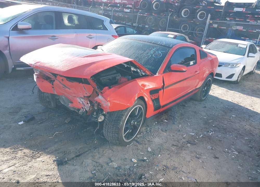 2012 FORD MUSTANG VIN: 1ZVBP8CU3C5248698