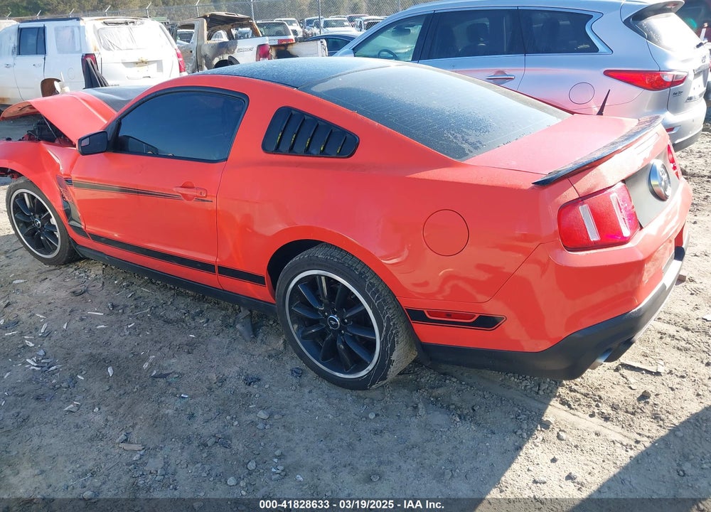 2012 FORD MUSTANG VIN: 1ZVBP8CU3C5248698