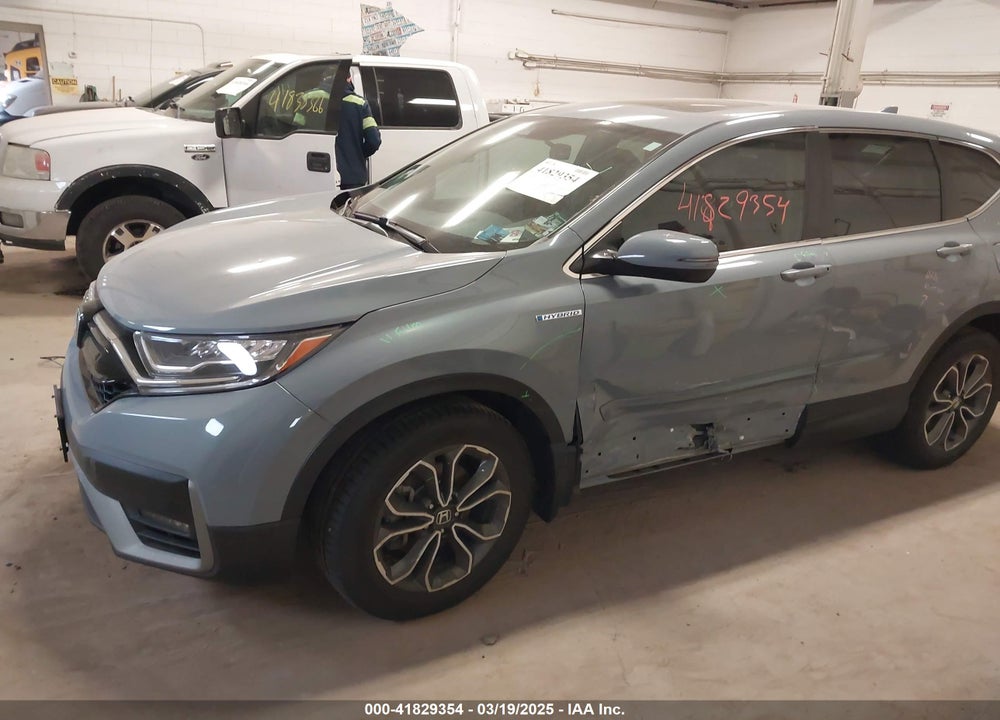2022 HONDA CR-V HYBRID EX VIN: 5J6RT6H50NL013655