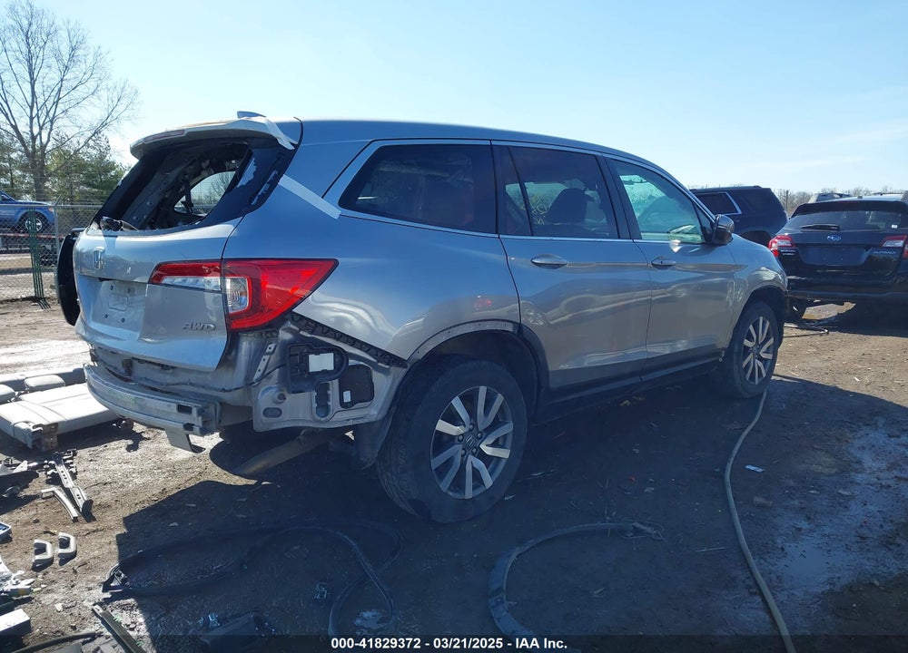2019 HONDA PILOT EX-L VIN: 5FNYF6H56KB091932