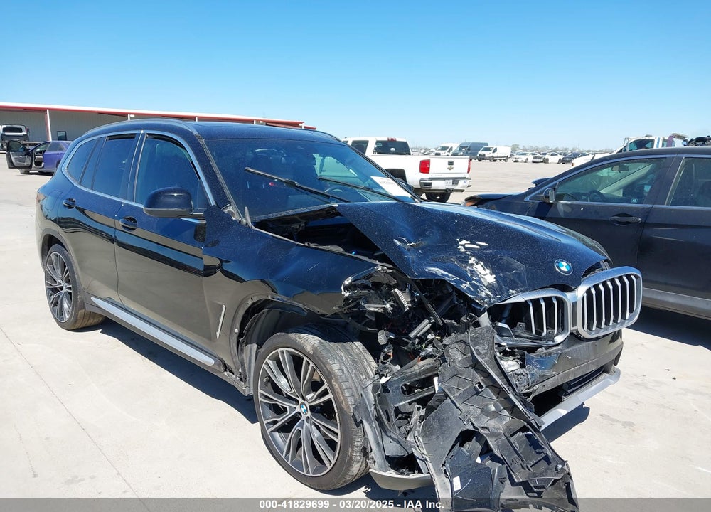 2022 BMW X3 SDRIVE30I VIN: 5UX43DP05N9N12473