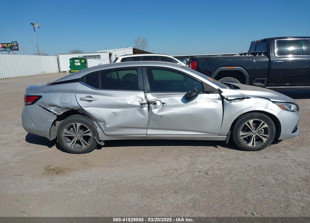 2021 NISSAN SENTRA VIN: 3N1AB8CV0MY311558