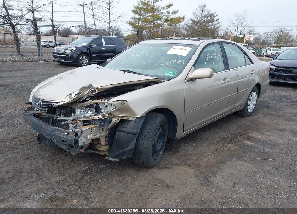 2006 TOYOTA CAMRY LE VIN: 4T1BE30KX6U645197