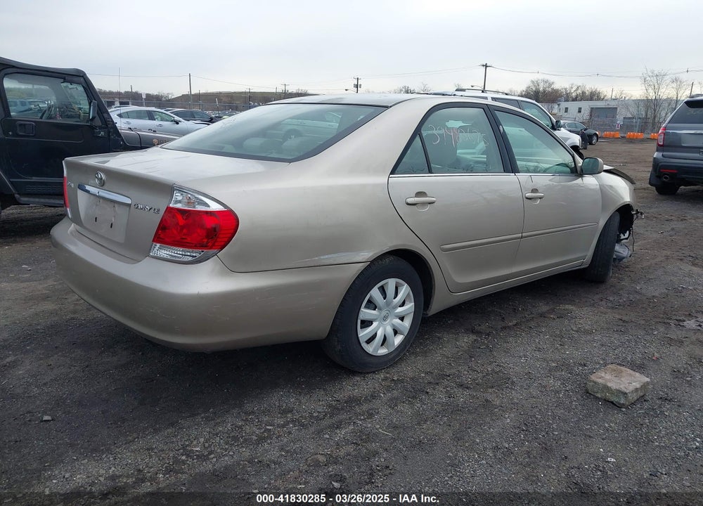 2006 TOYOTA CAMRY LE VIN: 4T1BE30KX6U645197