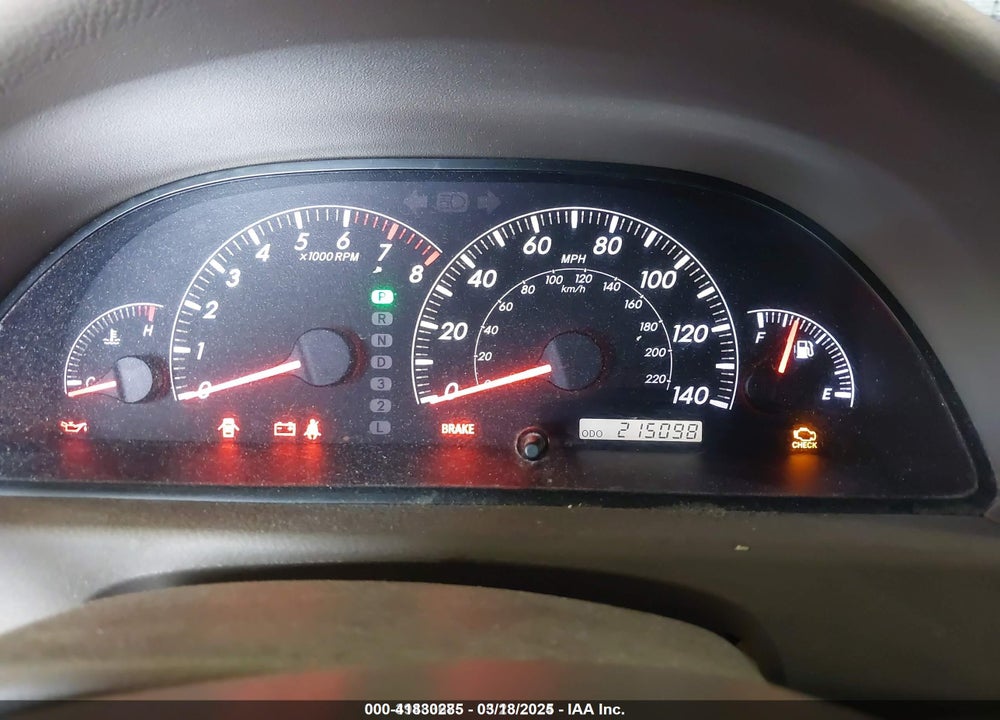 2006 TOYOTA CAMRY LE VIN: 4T1BE30KX6U645197