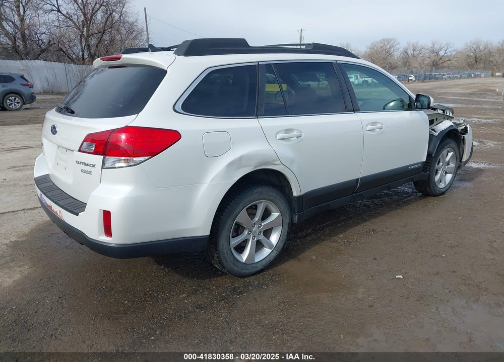 2014 SUBARU OUTBACK VIN: 4S4BRBLCXE3313154