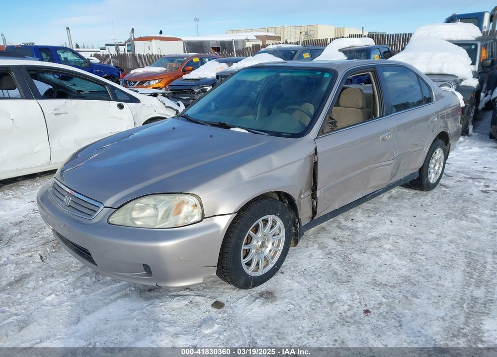 2000 HONDA CIVIC EX VIN: 1HGEJ8646YL014993
