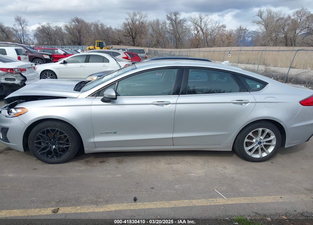 2019 FORD FUSION HYBRID VIN: 3FA6P0LU7KR265429