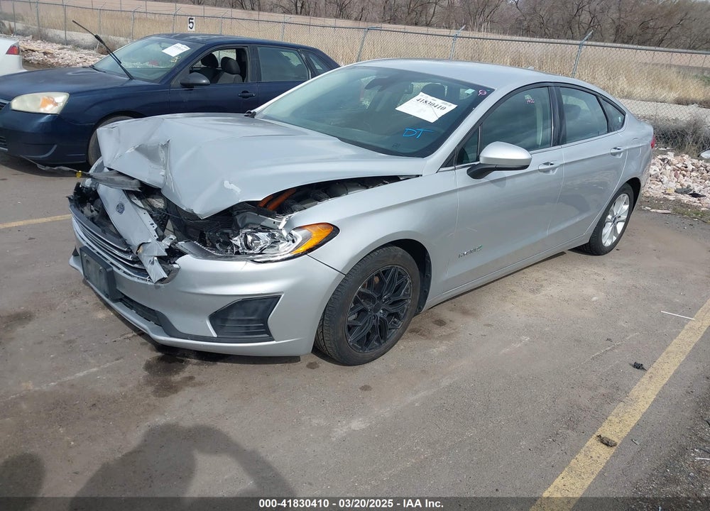 2019 FORD FUSION HYBRID VIN: 3FA6P0LU7KR265429