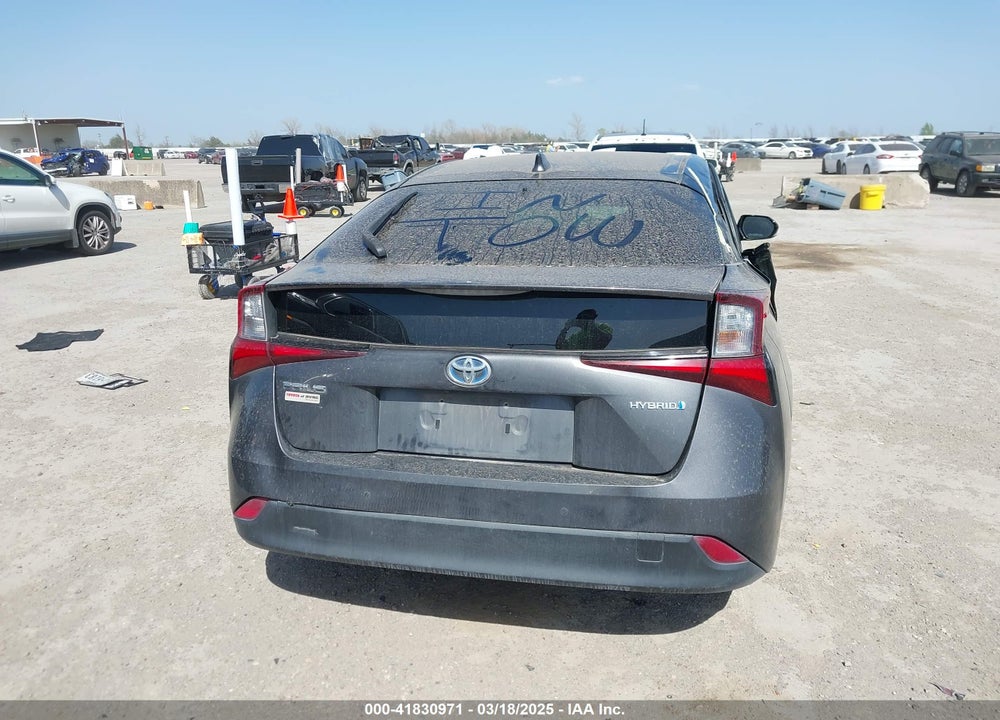 2020 TOYOTA PRIUS VIN: JTDKARFU9L3119401