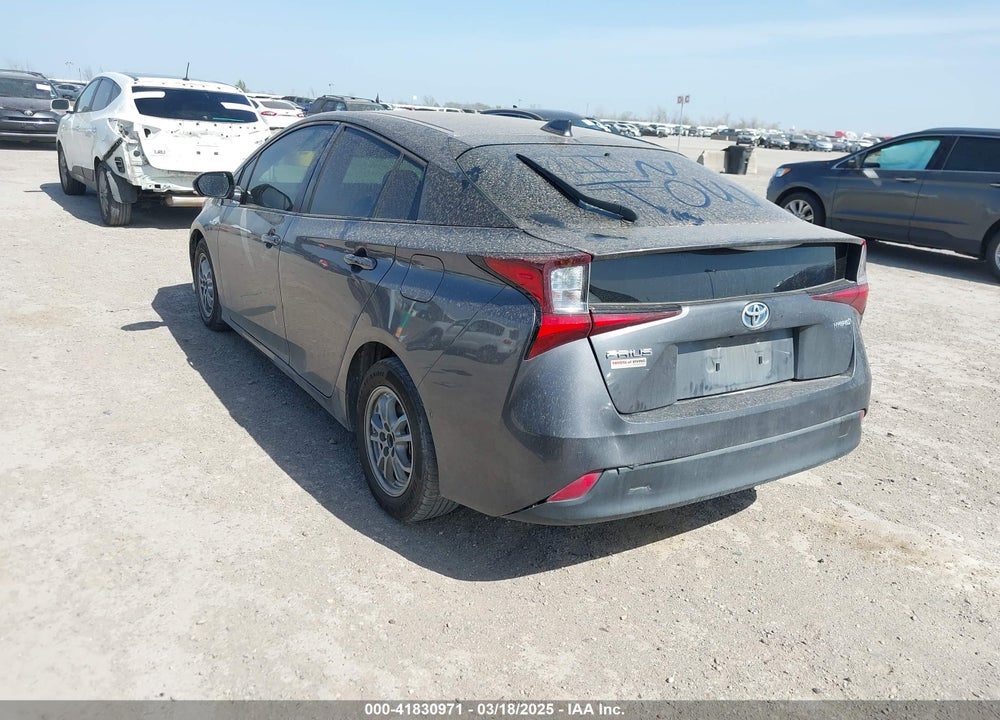 2020 TOYOTA PRIUS VIN: JTDKARFU9L3119401