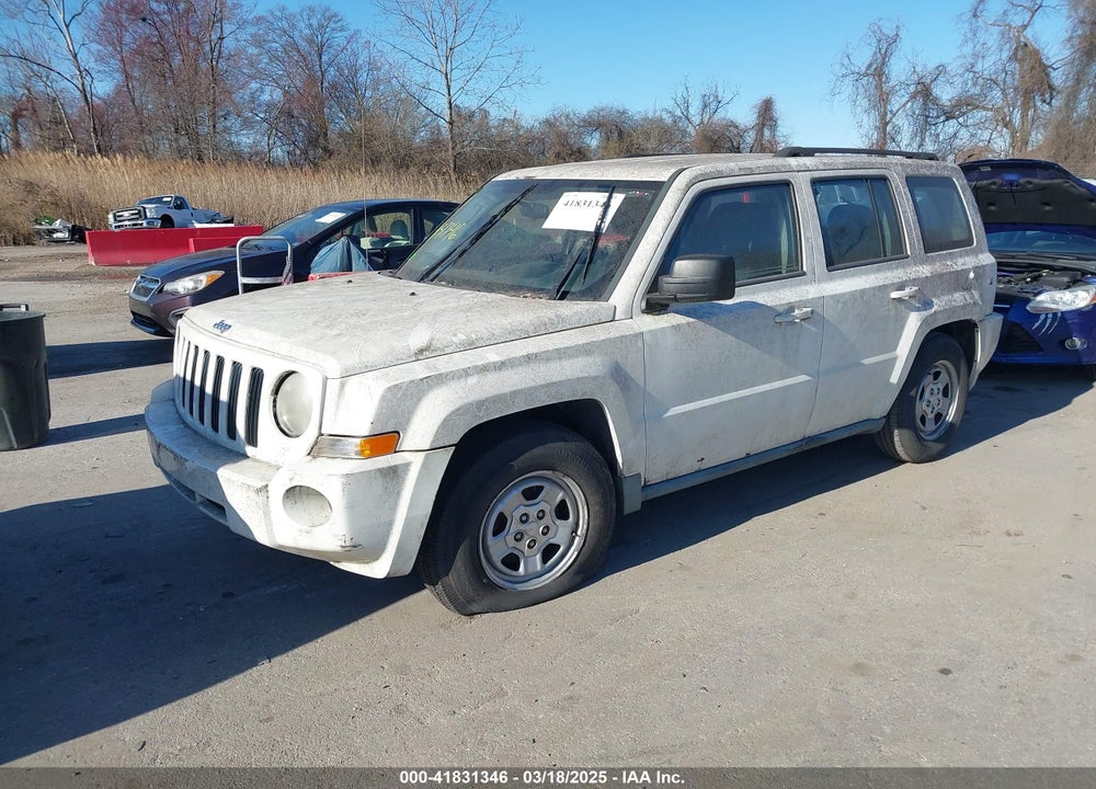 2010 JEEP PATRIOT VIN: 1J4NF2GB8AD599726