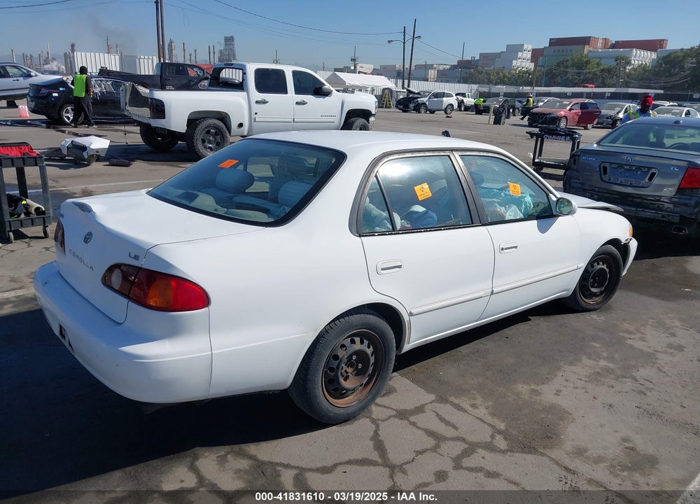 2002 TOYOTA COROLLA LE VIN: 2T1BR12EX2C523872