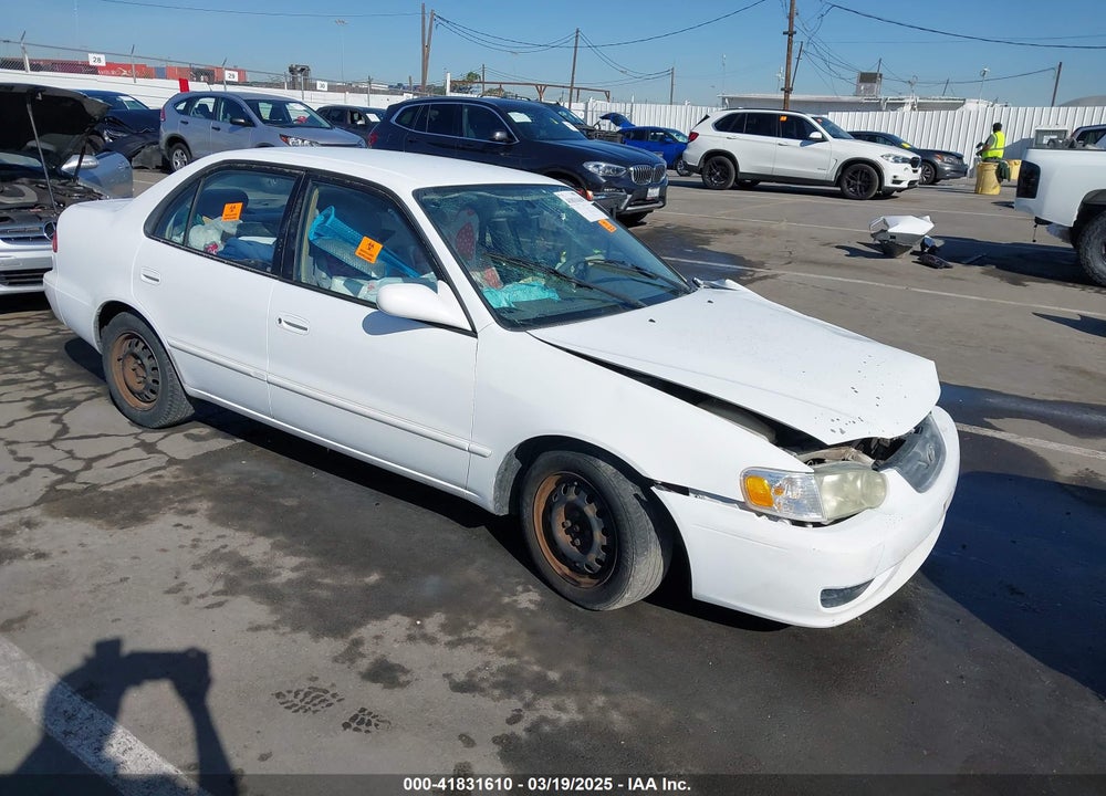 2002 TOYOTA COROLLA LE VIN: 2T1BR12EX2C523872
