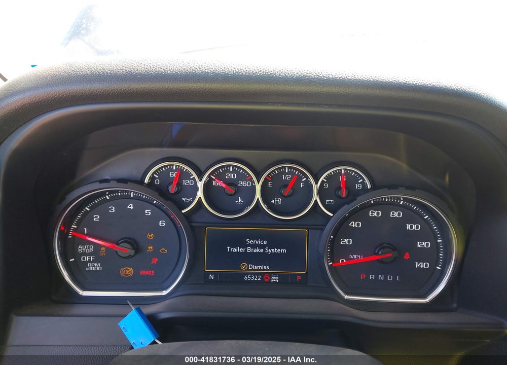 2019 CHEVROLET SILVERADO 1500 LT TRAIL BOSS VIN: 3GCPYFED1KG299325
