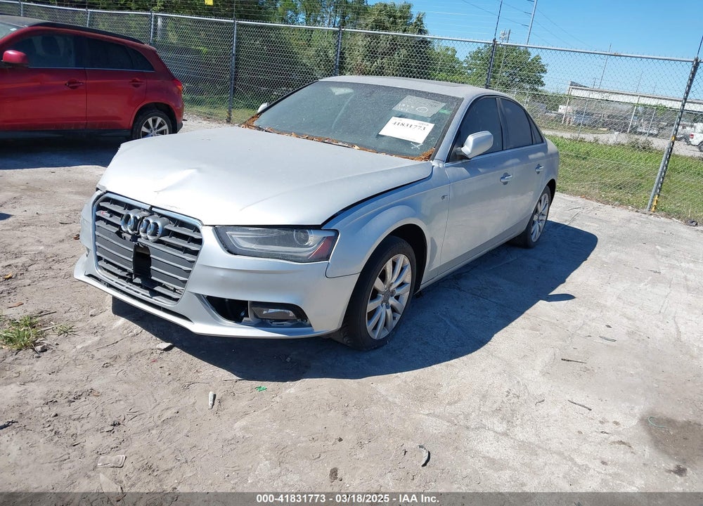 2013 AUDI A4 VIN: WAUAFAFL7DN032380