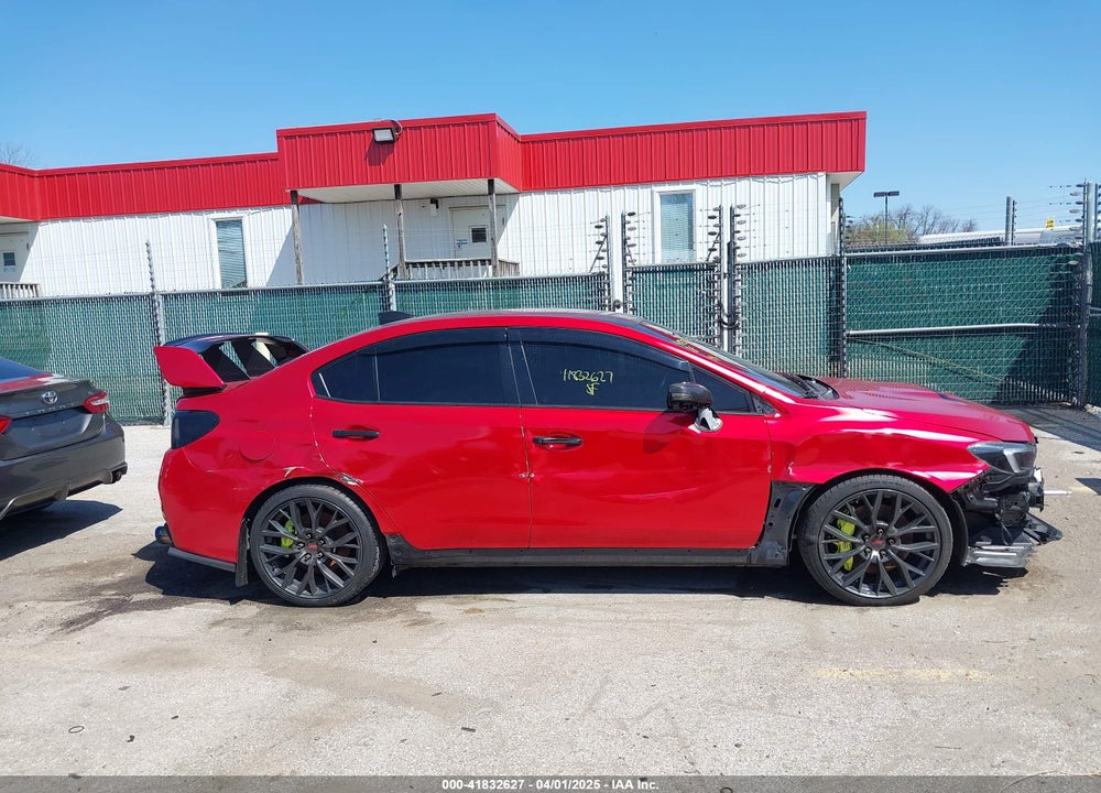 2019 SUBA WRX STI MANUAL VIN: JF1VA2R69K9821138