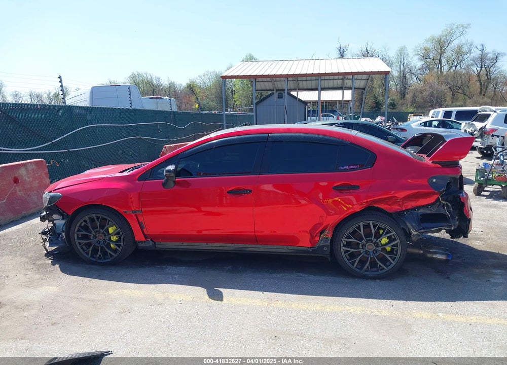 2019 SUBA WRX STI MANUAL VIN: JF1VA2R69K9821138