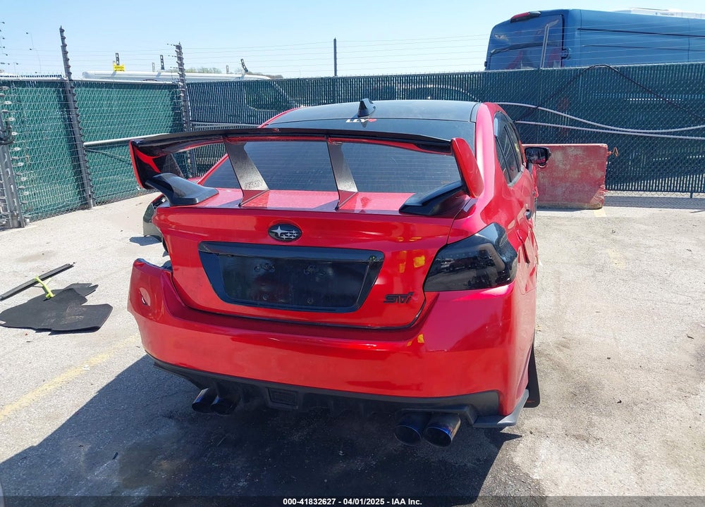 2019 SUBA WRX STI MANUAL VIN: JF1VA2R69K9821138