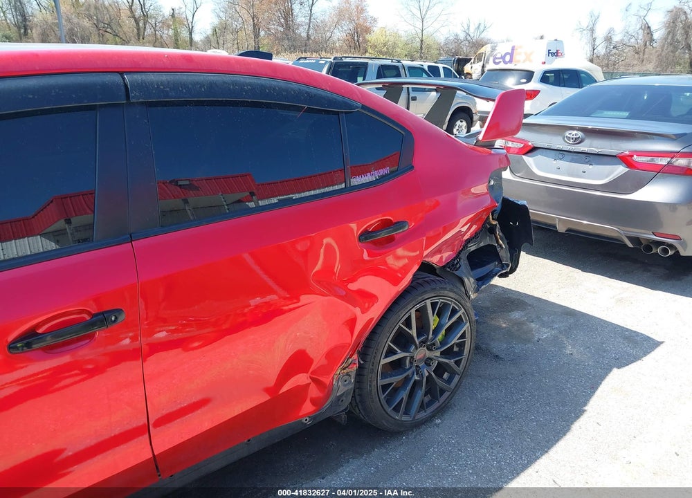 2019 SUBA WRX STI MANUAL VIN: JF1VA2R69K9821138