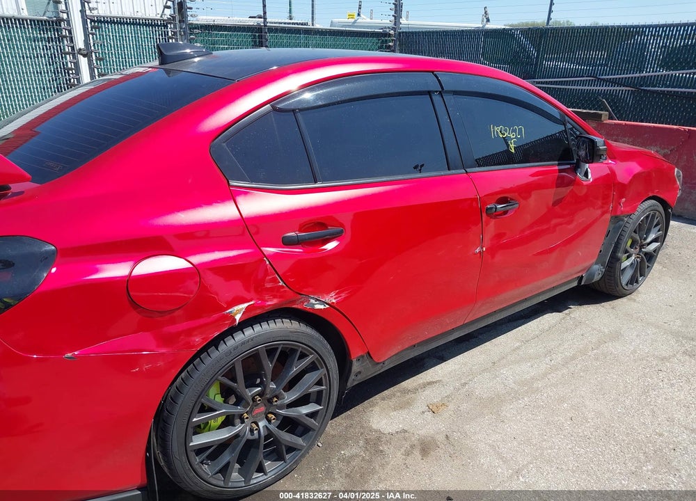 2019 SUBA WRX STI MANUAL VIN: JF1VA2R69K9821138