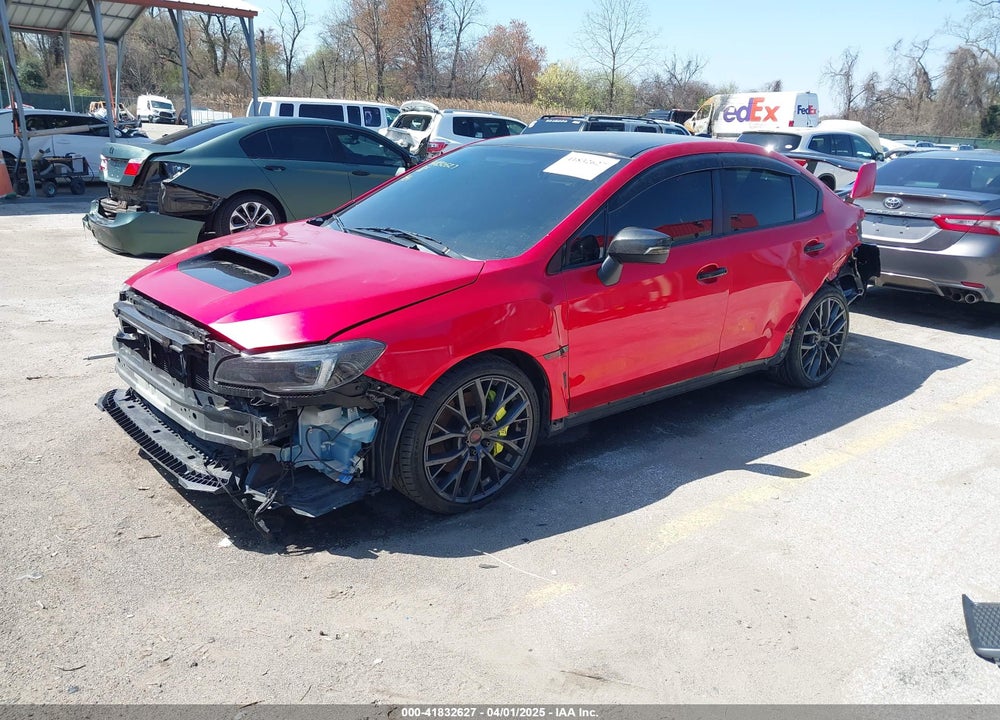 2019 SUBA WRX STI MANUAL VIN: JF1VA2R69K9821138