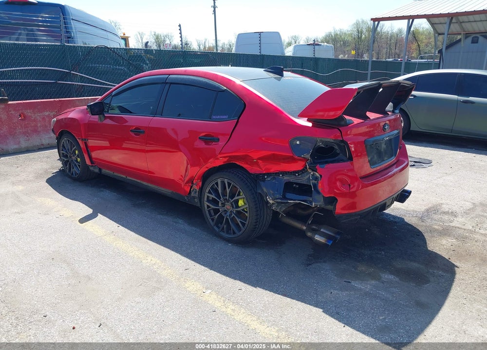 2019 SUBA WRX STI MANUAL VIN: JF1VA2R69K9821138