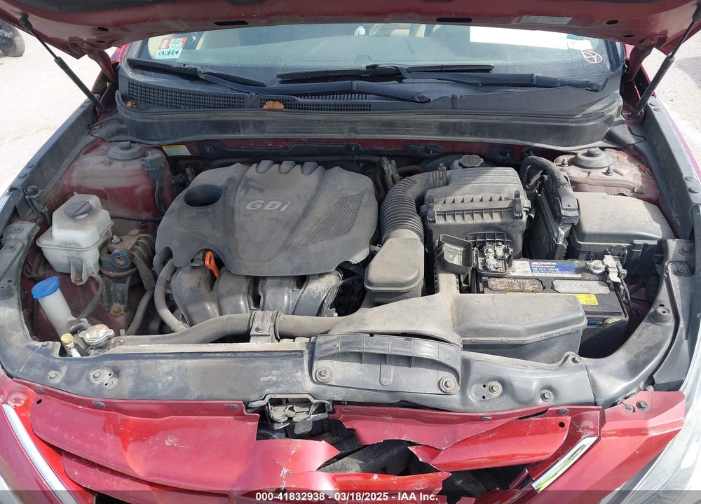 2013 HYUNDAI SONATA VIN: 5NPEB4ACXDH743547