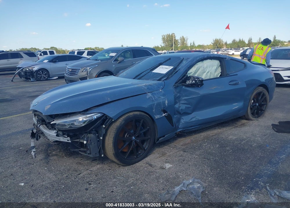 2019 BMW M850I VIN: WBABC4C50KBU96114