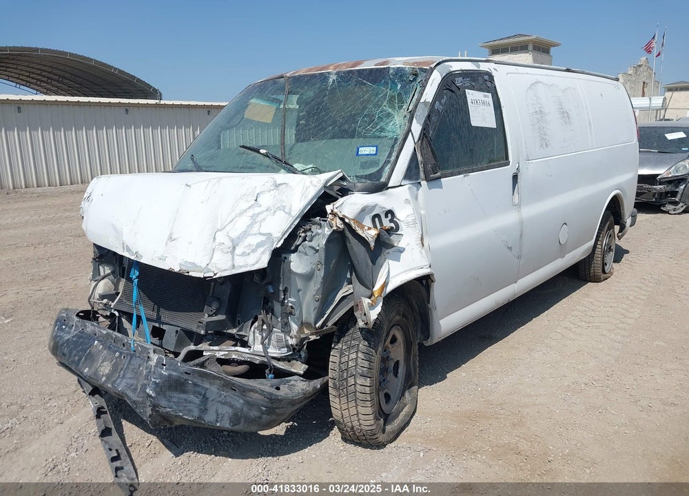 2007 CHEVROLET EXPRESS WORK VAN VIN: 1GCHG35U071224028