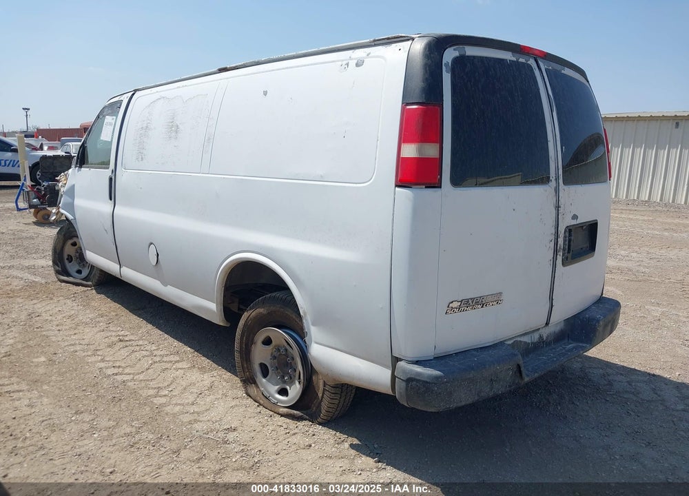 2007 CHEVROLET EXPRESS WORK VAN VIN: 1GCHG35U071224028