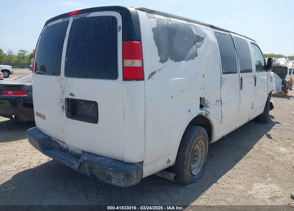 2007 CHEVROLET EXPRESS WORK VAN VIN: 1GCHG35U071224028