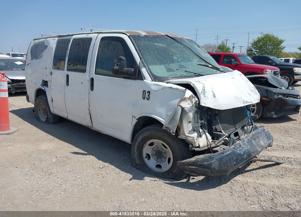 2007 CHEVROLET EXPRESS WORK VAN VIN: 1GCHG35U071224028