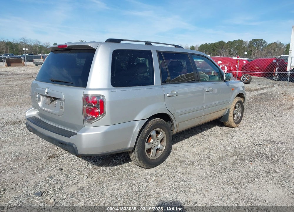 2008 HONDA PILOT VIN: 5FNYF28378B020304