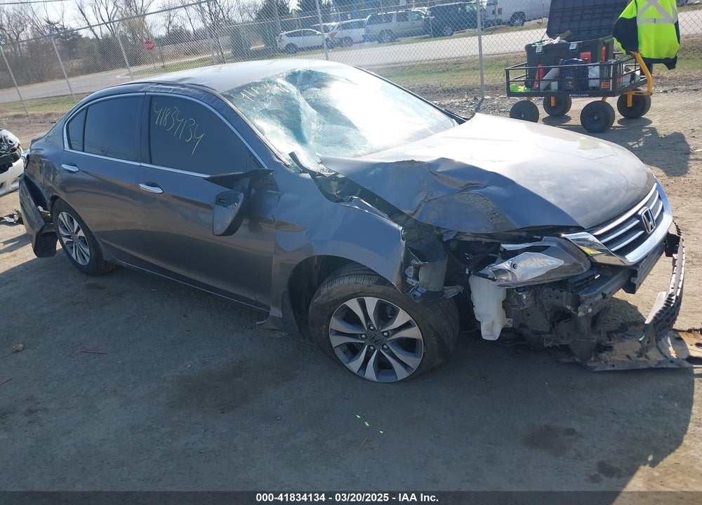 2013 HONDA ACCORD LX VIN: 1HGCR2F34DA153546